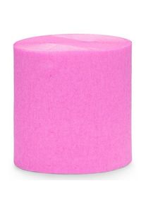 partydeco Papier cr&eacute;pon rose 10m, 4 parties