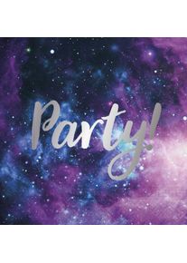 Procos 20 serviettes Space Galaxy 33cm