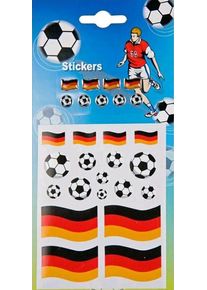 MÜLLER Autocollants de football et de drapeau de l'Allemagne