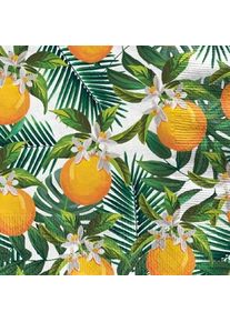Talking Tables 20 serviettes de jardin orange 33cm