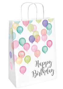 Amscan 2 bolsas de regalo de cumpleaños pastel