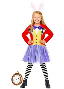 Amscan Déguisement lapin du pays des merveilles enfant