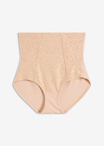 bonprix Figi panty shape, wysoki stopień modelowania sylwetki, beżowy, 36