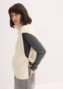 bonprix Poncho, beżowy, 0