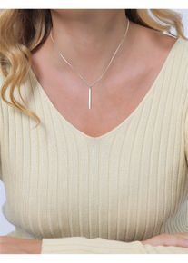 bonprix Női Elli nyaklánc 925-ös sterling ezüstből, ezüstszín, 0