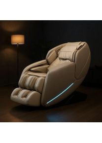 Maxxus® Masszázsfotel MX 10.0Z pezsgő / bézs 177x195x76