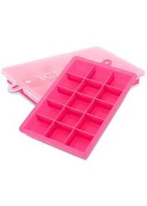 Intirilife Eiswürfelform 2er Set , Rosa , Kunststoff , 13x2.5x18 cm , Essen & Trinken, Barausstattung