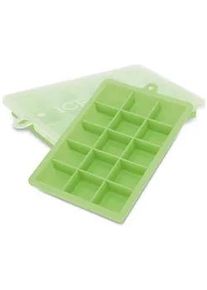Intirilife Eiswürfelform 2er Set , Grün , Kunststoff , 13x2.5x18 cm , Essen & Trinken, Barausstattung