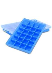Intirilife Eiswürfelform 2er Set , Blau , Kunststoff , 13x2.5x18 cm , Essen & Trinken, Barausstattung