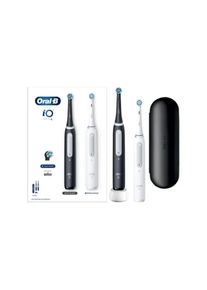 Oral-B - iO Series 4 Matt Black+Quite White Duo Pack Elektrické zubné kefky 1 pieces unisex