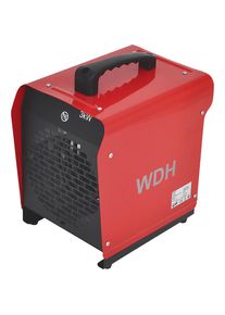 Ventilatorkachel, 3000 W, 3 kW, l x b x h 215 x 330 x 290 mm