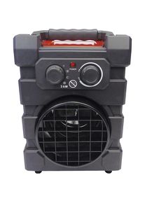 Elektrische kachel, 3000 W, 3 kW, l x b x h 235 x 330 x 350 mm