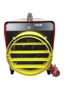 Krachtstroomkachel met slangaansluiting, 10000 W, l x b x h 360 x 490 x 445 mm