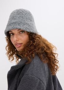 B&oslash;ttehatt, gr&aring;, st&oslash;rrelse Onesize, bonprix