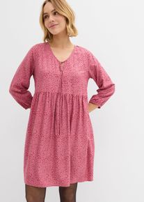 Abito tunica in viscosa fluente, viola, Taglia 54, bonprix