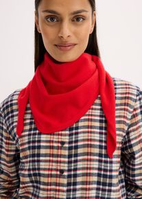 Sciarpa di maglia a triangolo, Rosso, Taglia Onesize, bonprix