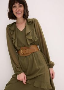 Cintura a vita alta, Marrone, Taglia 110, bonprix