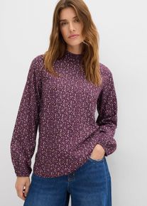 Tunica in viscosa fluente, Marrone, Taglia 52, bonprix