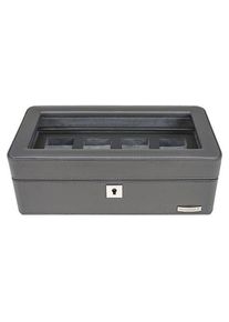 Windrose Schmuckkasten 26.5 cm grau