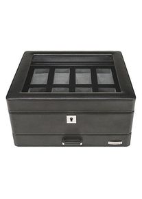 Windrose Schmuckkasten 26.5 cm schwarz