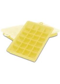 Intirilife Eiswürfelform 2er Set , Gelb , Kunststoff , 13x2.5x18 cm , Essen & Trinken, Barausstattung