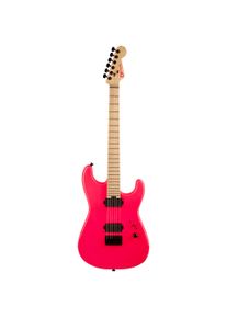 Charvel Sean Long Signature PM ST1 Neon Pink Guitare électrique