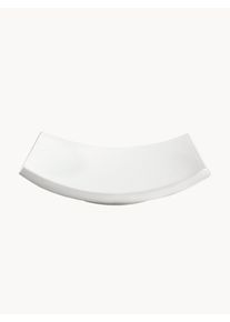 Wedgwood Miska z porcelany kostnej Sculpural Bowl Gio Biały Ø 26 x W 7 cm