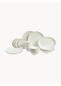 Wedgwood Komplet naczyń z porcelany kostnej Gio, dla 4 osób, 20 elem. Biały Różne rozmiary