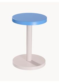 Design Letters Side Table Trisse Blue Metal Ø 31 x H 45 cm