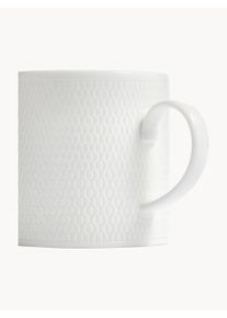 Wedgwood Komplet kubków z porcelany kostnej Gio, 2 elem. Biały Ø 8 x W 8 cm