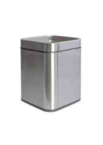 Maul Afvalcontainer Maulprime 15 l edelstaal 25.3 x 25.3 x 33.4 cm zilver