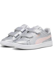 Puma, Mädchen, Sneakers, Smash 3.0 Glitz Glam V PS, Grau, (33)