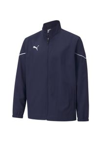 Puma, Jungen, Laufjacke, teamRISE Sideline Jacket Jr-657328 (164), Blau, 164