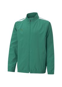 Puma, Unisex, Laufjacke, teamLIGA Sideline Jkt Jr-657260 (116), Rot, 116