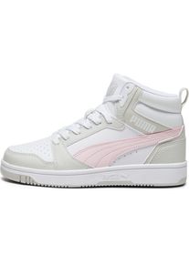Puma, Jungen, Sneakers, Rebound V6 Mid Jr, Weiss, (37)
