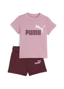 Puma, Jungen, Sportshirt, MINICATS ESS Tee and Shorts Set INF (86), Rosa, 86