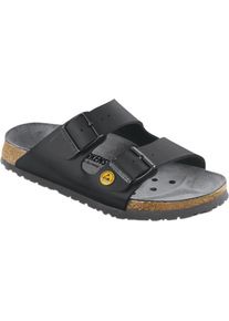 Birkenstock, Unisex, Sandalen, Arizona ESD Birko-Flor Normal, Schwarz, (48)
