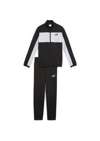 Puma, Jungen, Laufjacke, Poly Colorblock Suit B (164), Schwarz, 164
