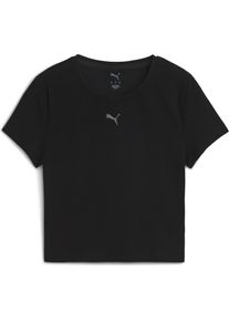 Puma, Sportshirt, W Shapeluxe Baby Tee (XL), Schwarz, XL
