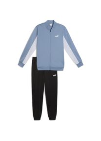 Puma, Herren, Laufjacke, Poly Baseball Suit (XL), Blau, XL