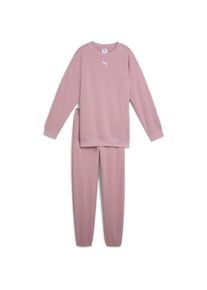 Puma, Jungen, Pyjamas, Loungewear Oversized Sweat Suit G, Rosa, (128)