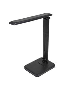 Blaupunkt, Tischlampe, 6W LED Schreibtischlampe - Schwarz - Dimmbar - Einstellbare Helligkeit und Farbtemperatur (350 lm)