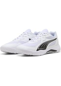 Puma, Unisex, Hallenschuhe, Solarflash III (45), Schwarz, Weiss