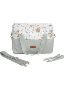 Sensillo, Handtasche, TROLLEY-TASCHE FOREST ECO LEDER ADVENTURE WEISS 8623/8441, Weiss