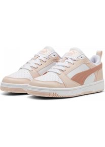 Puma, Jungen, Sneakers, Rebound V6 Lo Jr, Weiss, (37.5)
