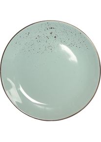Domoletti Salad Plate With Speckle Mint 19.5cm, Teller