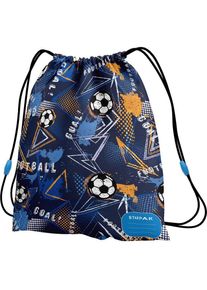 Starpak, Kindergartentasche, Fussball, Blau