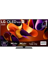 LG OLED-Fernseher »OLED55G49LS« 139 cm/55 ′′ Smart-TV in schwarz, Größe 55 ′′
