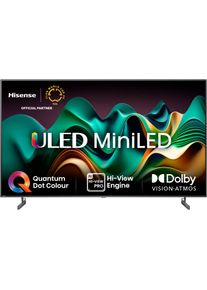 HISENSE Mini-LED-Fernseher »75U6NQ« 189 cm/75 ′′ Smart-TV 4KUHD in schwarz, Größe 75 ′′