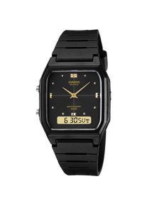 Casio, Armbanduhr, Anadigi AW-48HE-1A, Schwarz